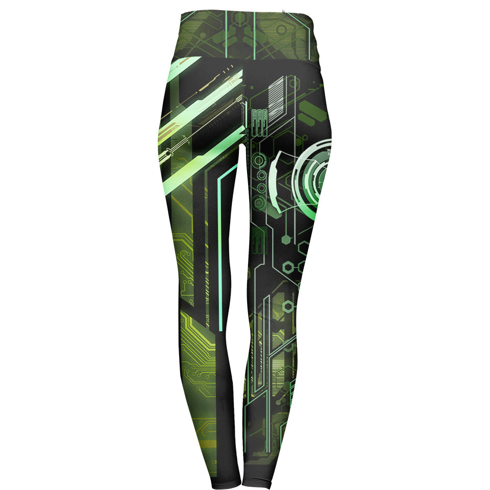 Protocol Zero High Waisted Leggings - Biocore Edition