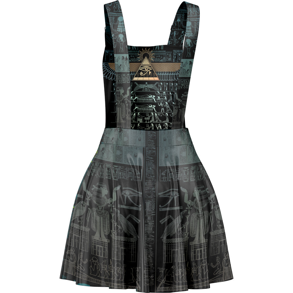 Eye of Ra Pinafore Dress