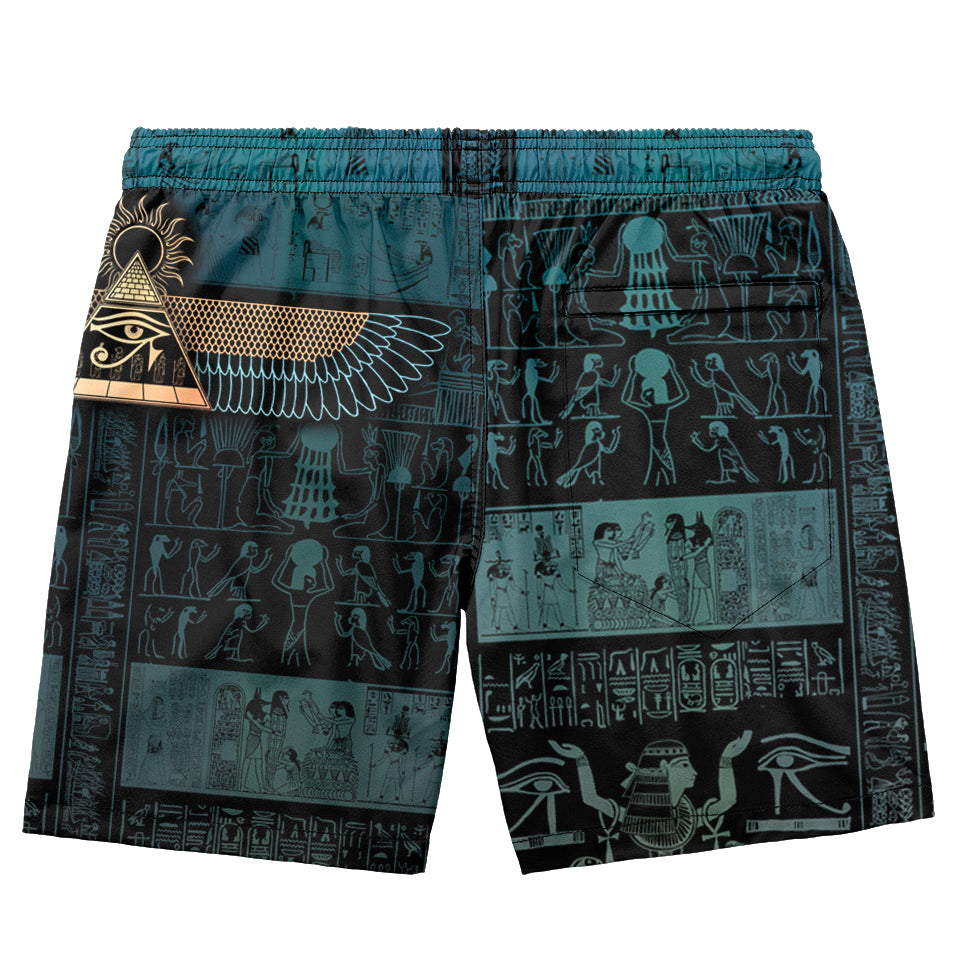 Eye of Ra Swim Trunks