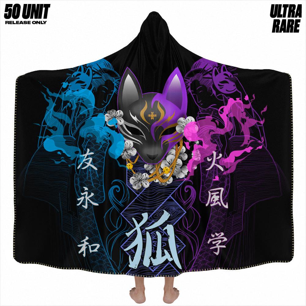 Kitsune Hooded Blanket - Ameratsu Edition - Ultra Rare - 50 Unit Release