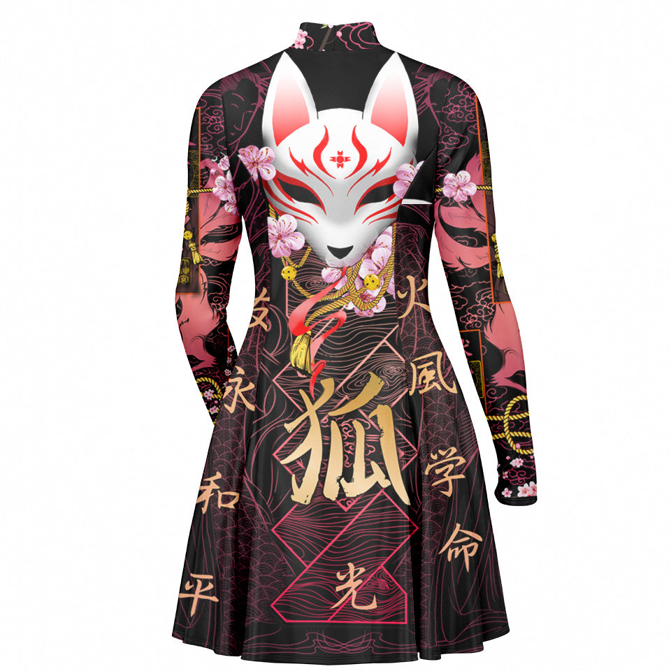 Kitsune Skater Dress