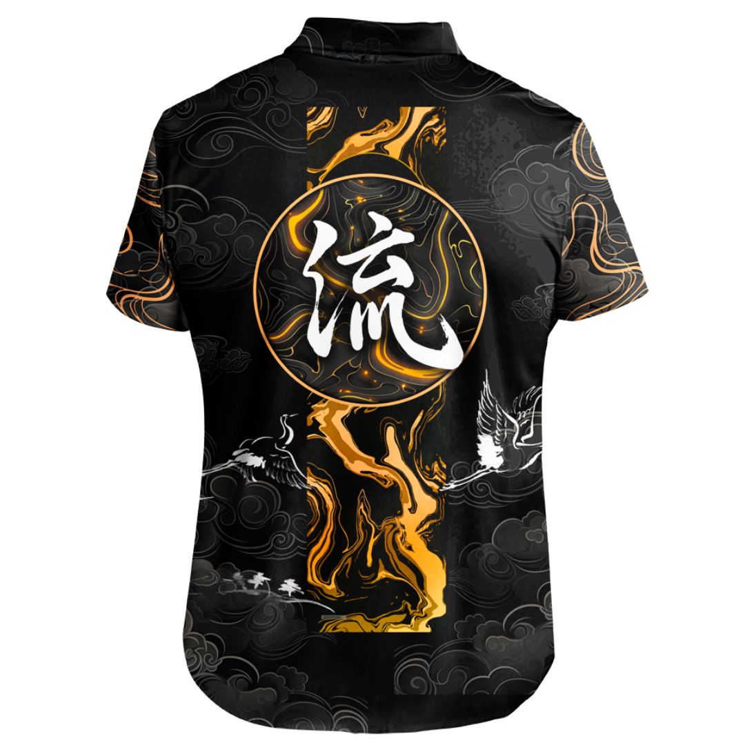 Suminagashi Button Up Shirt