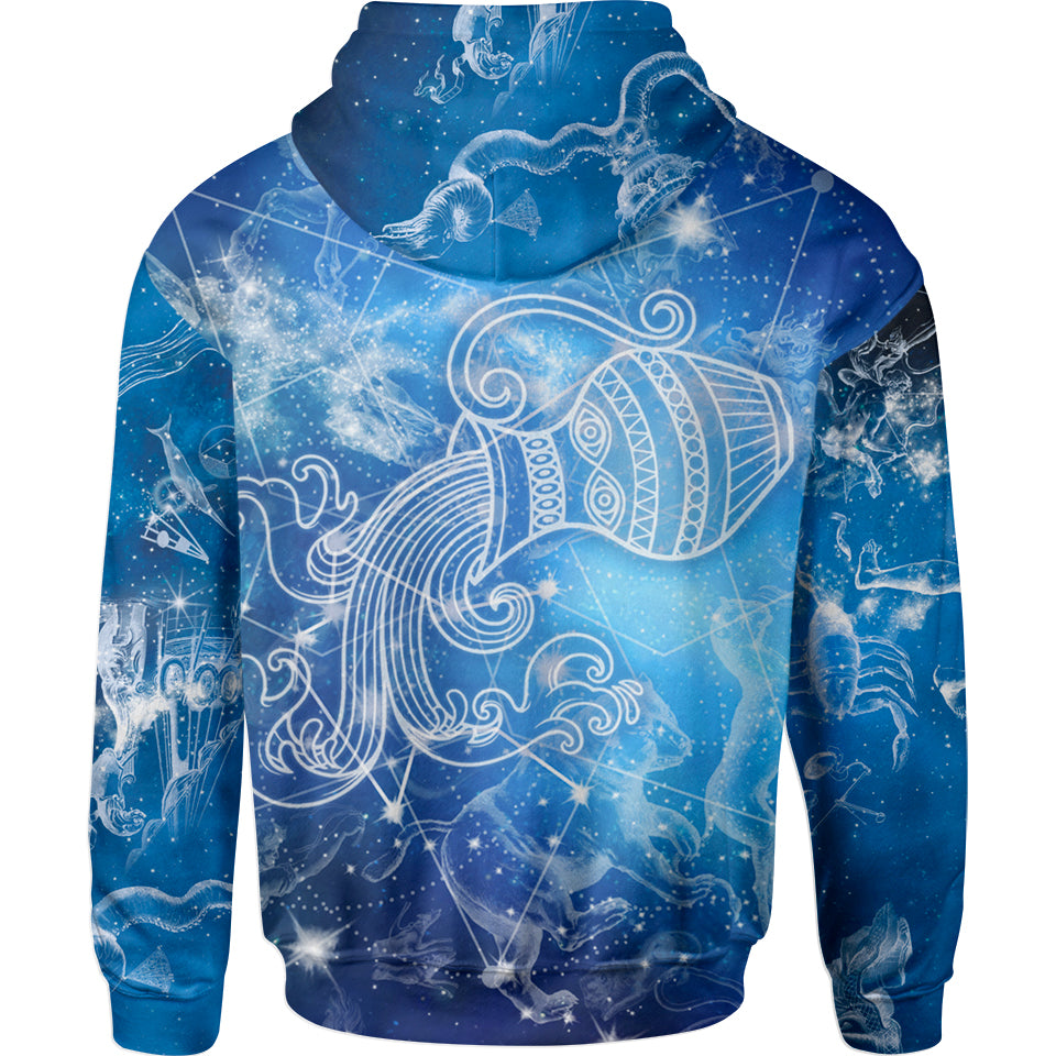 Aquarius Pullover Hoodie