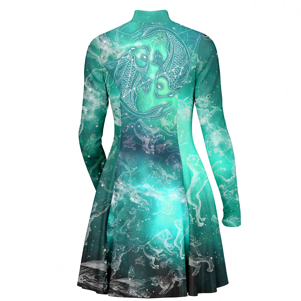 Pisces Skater Dress