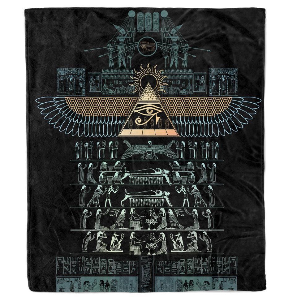 Blanket Adult-60x80 / Premium Sherpa Eye of Ra Blanket EYE-OF-RA_BLANKET_60x80-SHERPA