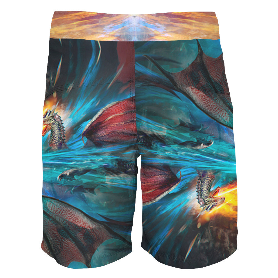 Boardshorts Fire and Ice Dragons Boardshorts