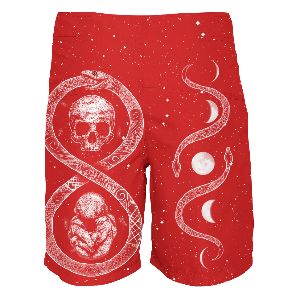 Boardshorts Ouroboros Boardshorts - Red Edition