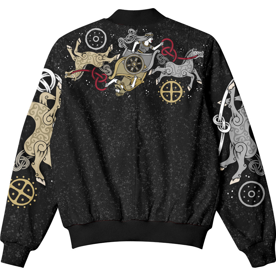 Bomber Jacket Dagr & Nótt Bomber Jacket