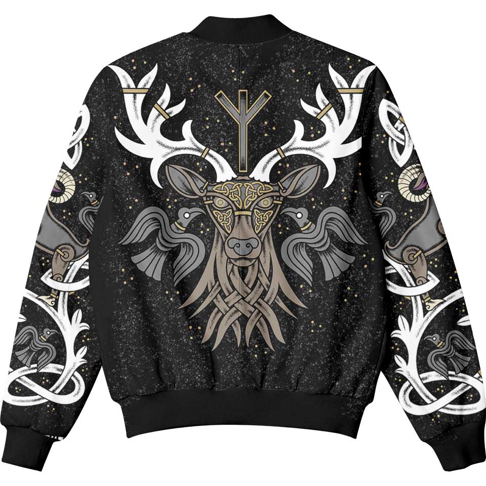 Bomber Jacket Stag of Valhalla Bomber Jacket