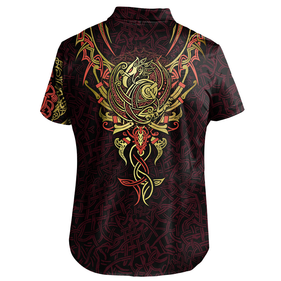 Button Up Shirt War Raven Button Up Shirt