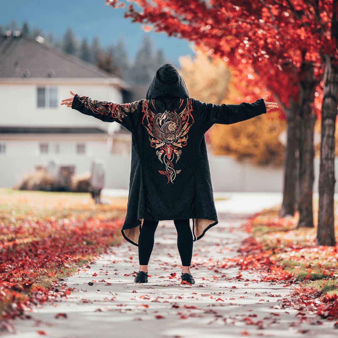 Cloak War Raven Cloak