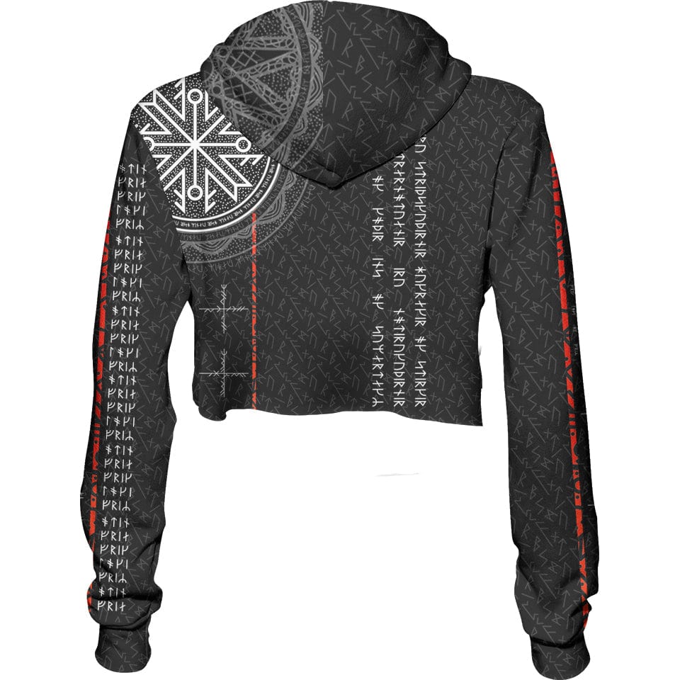 Crop Hoodie Aesir & Vanir Crop Hoodie