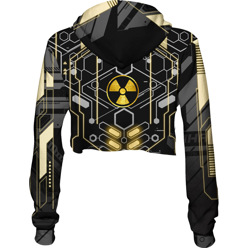 Crop Hoodie Atomic Crop Hoodie