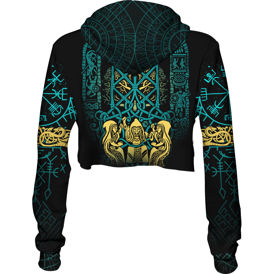 Crop Hoodie Fate Crop Hoodie
