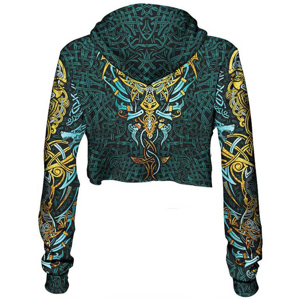 Crop Hoodie Fenrir Crop Hoodie