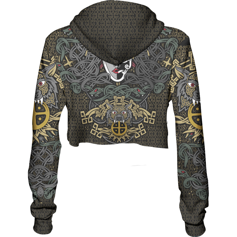 Crop Hoodie Loki's Children Crop Hoodie