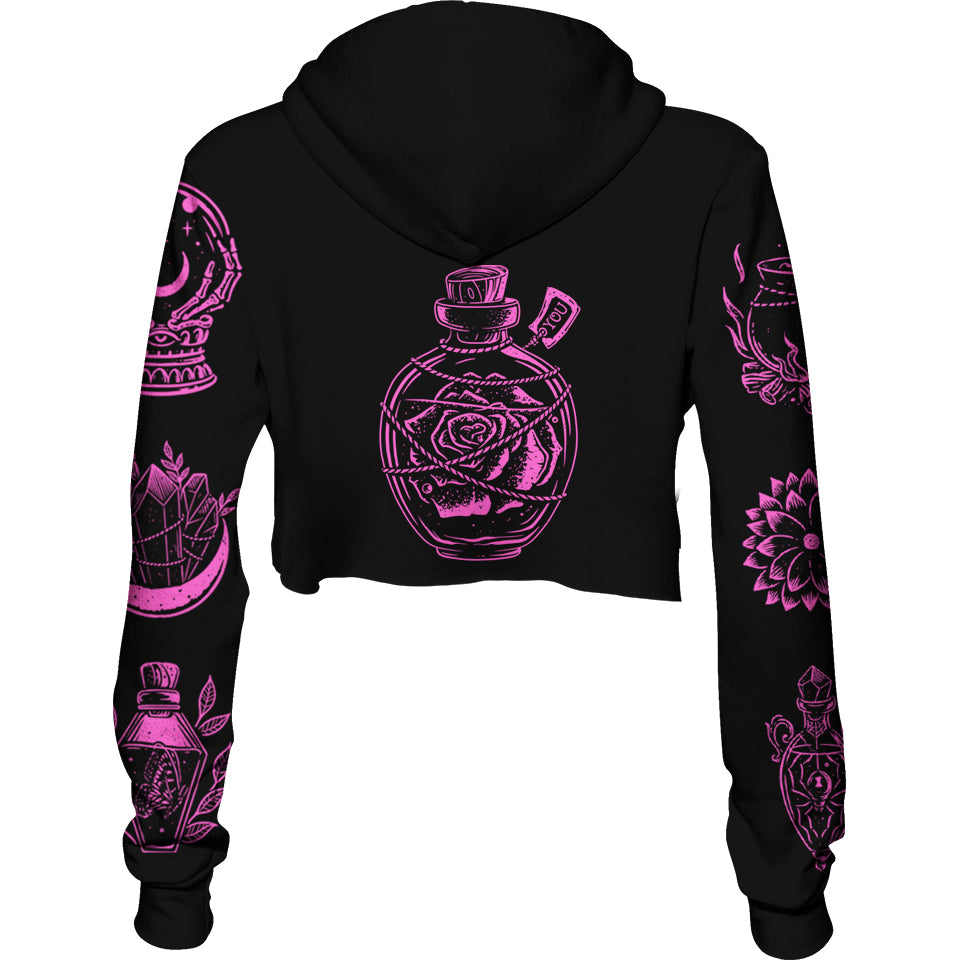 Crop Hoodie Magick Crop Hoodie - Potion Edition