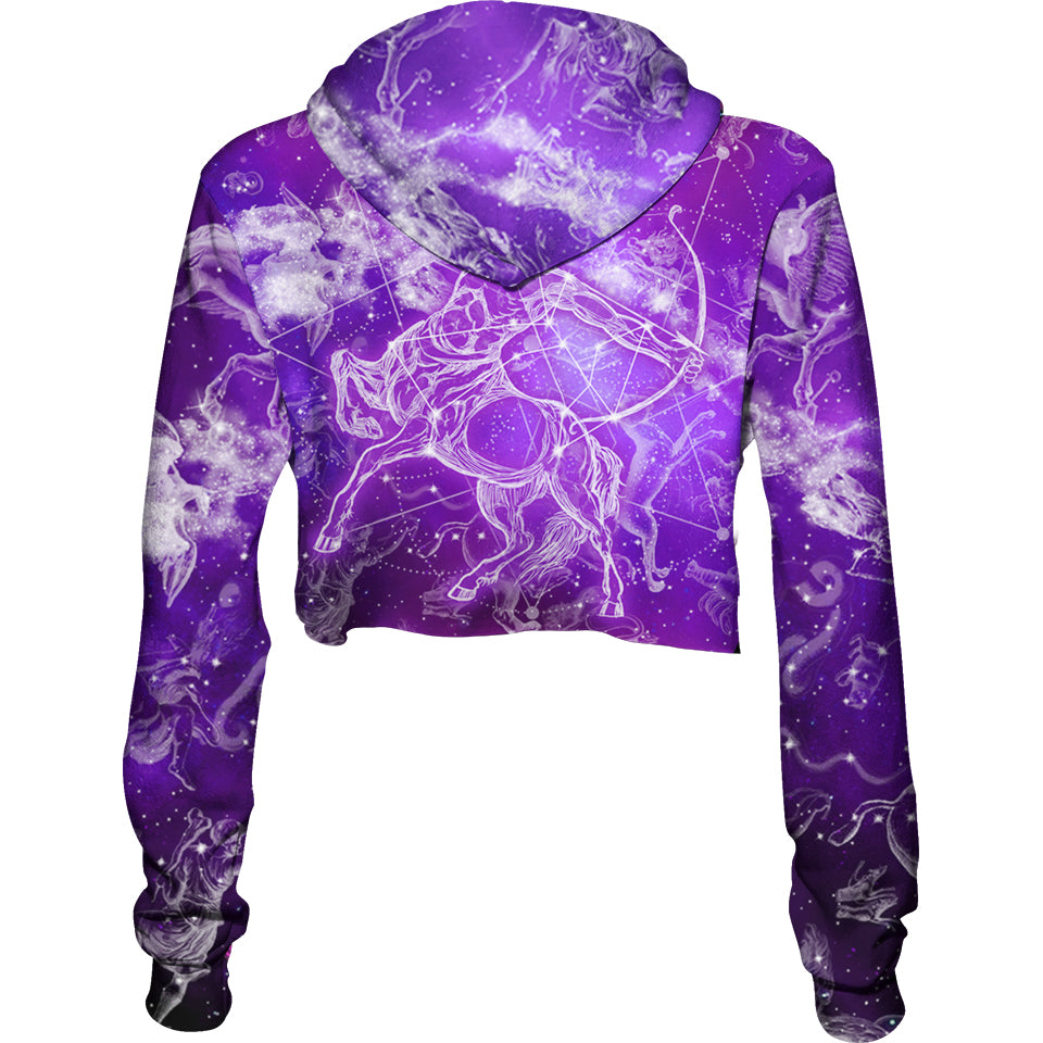 Crop Hoodie Sagittarius Crop Hoodie