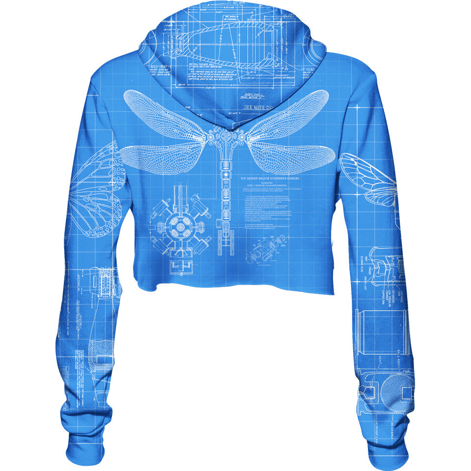 Crop Hoodie Swarm Crop Hoodie