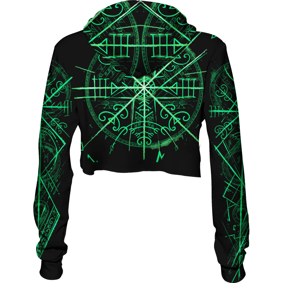 Crop Hoodie Veldismagn Crop Hoodie