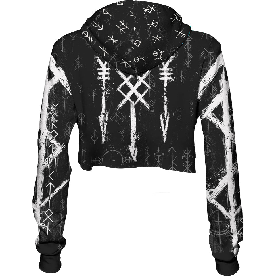 Crop Hoodie Verdandi Crop Hoodie