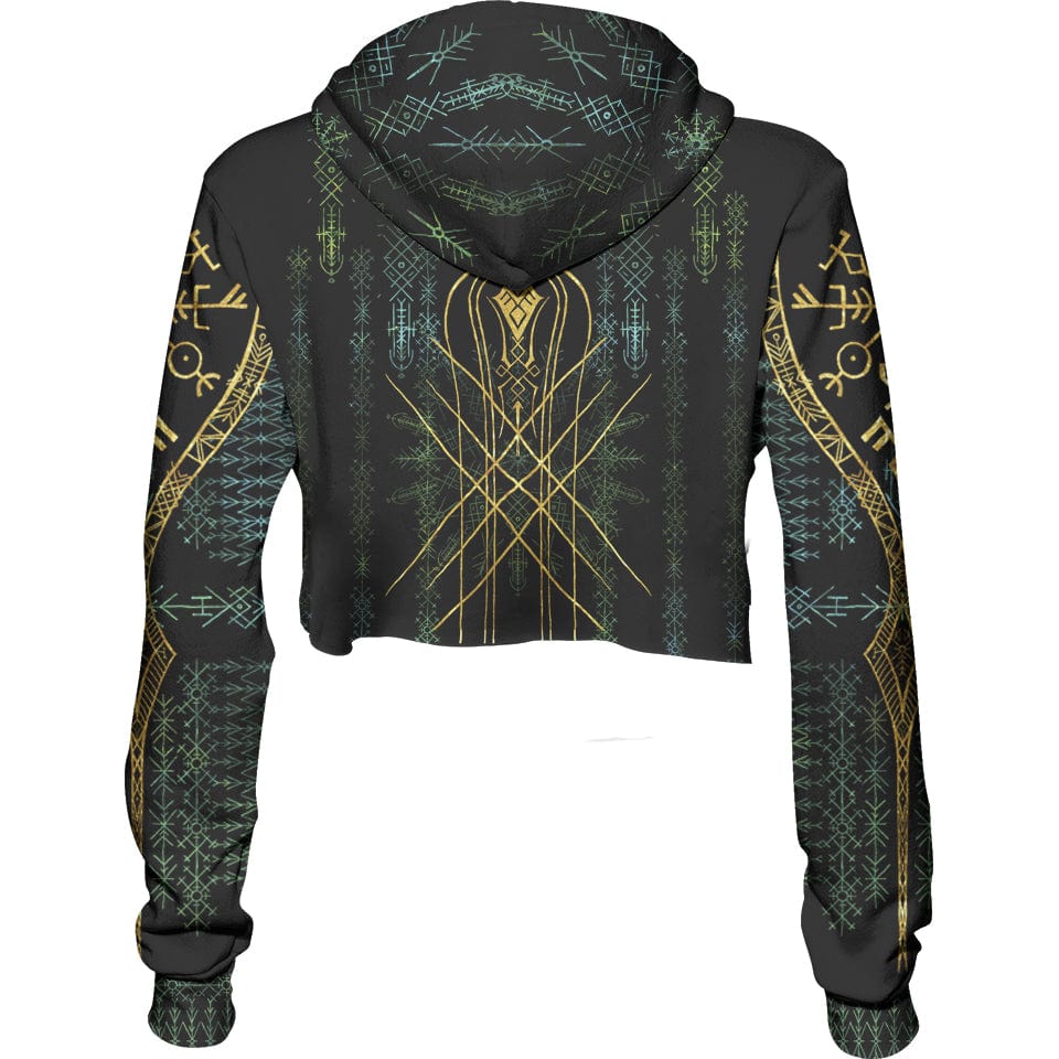 Crop Hoodie Web of Fate Crop Hoodie - Limited