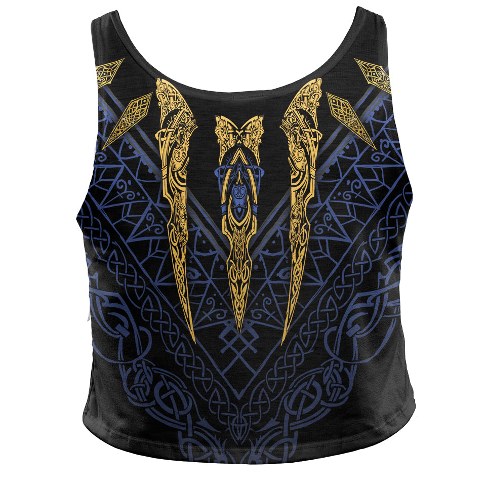 Crop Top Fenrir's Wrath Crop Top - Blue Edition
