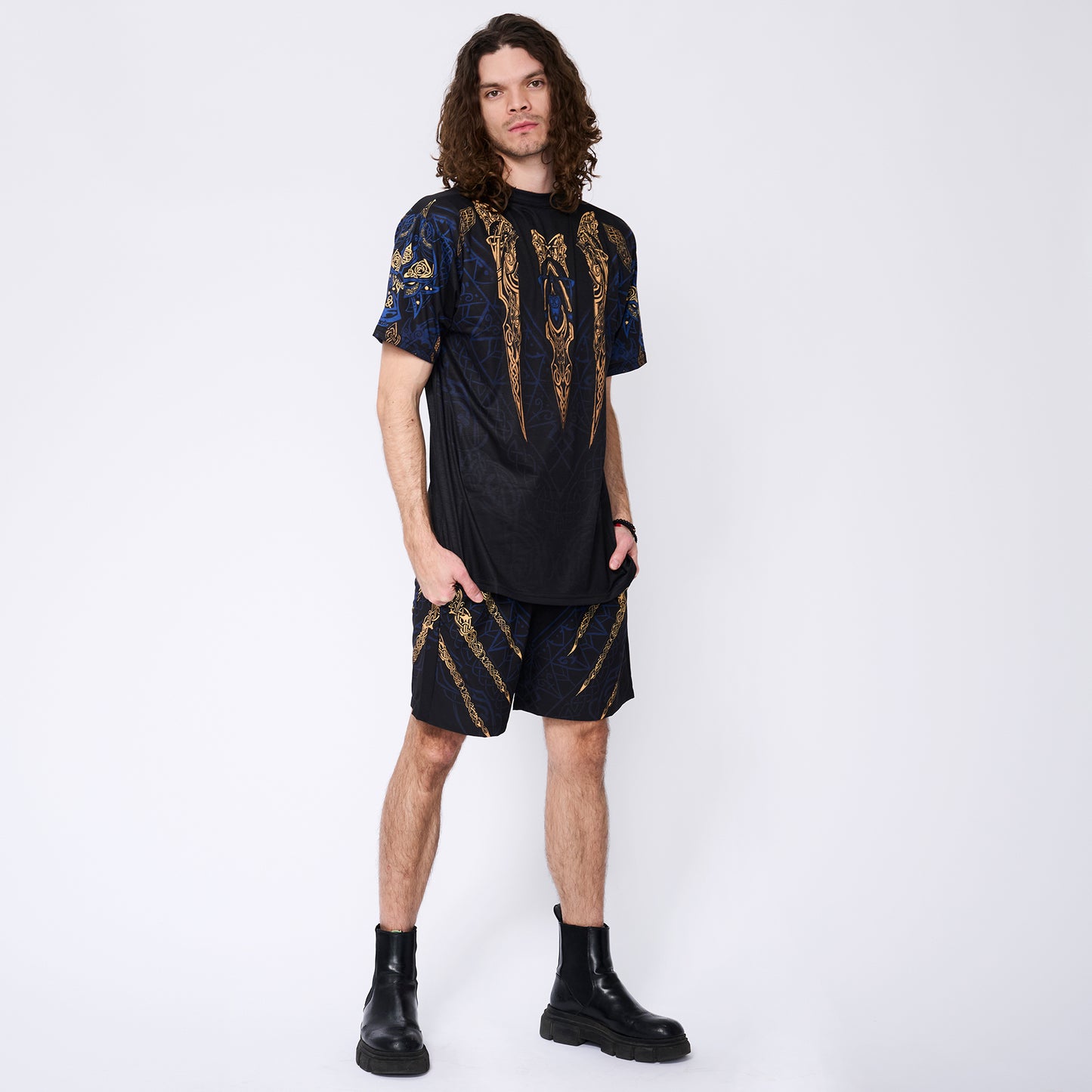 Fenrir's Wrath Shorts - Blue Edition