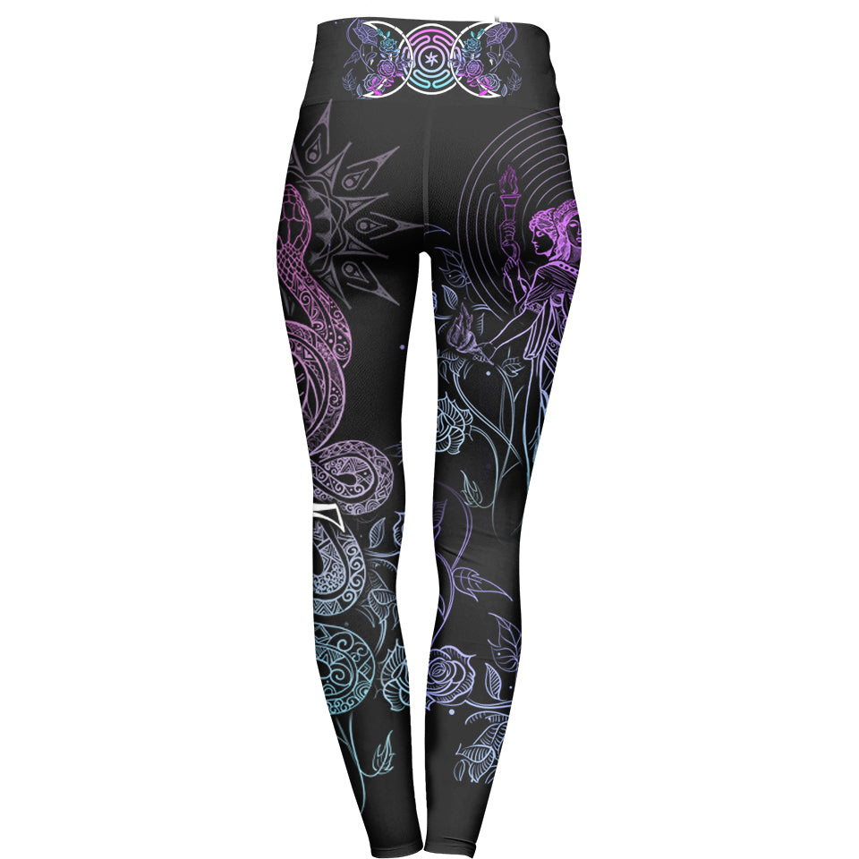 Hecate High Waisted Leggings - Limited