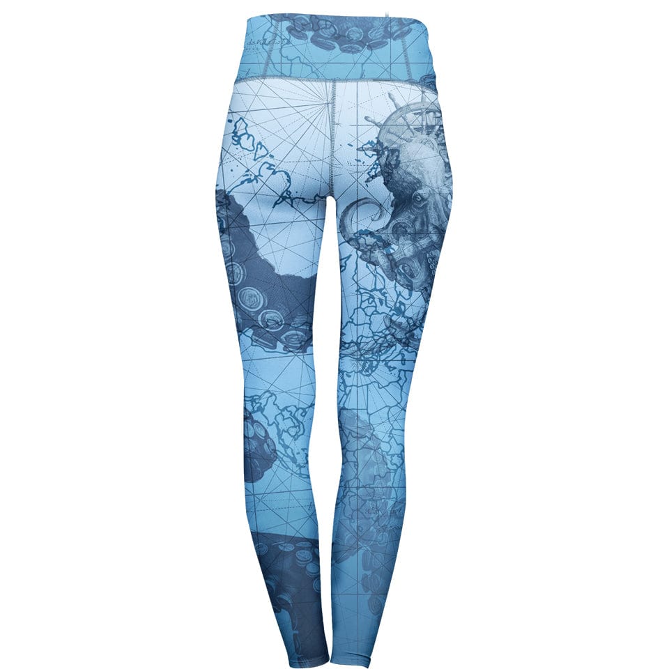 High Waisted Leggings Sea Beast High Waisted Leggings