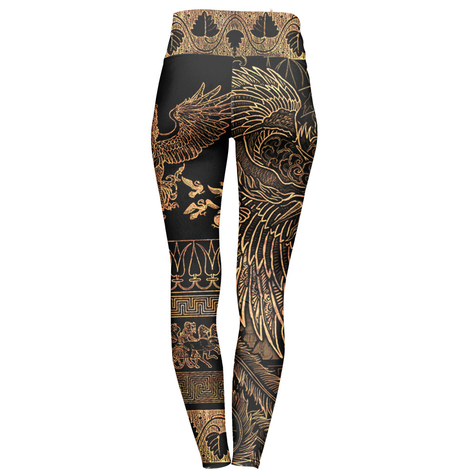 High Waisted Leggings The Phoenix High Waisted Leggings
