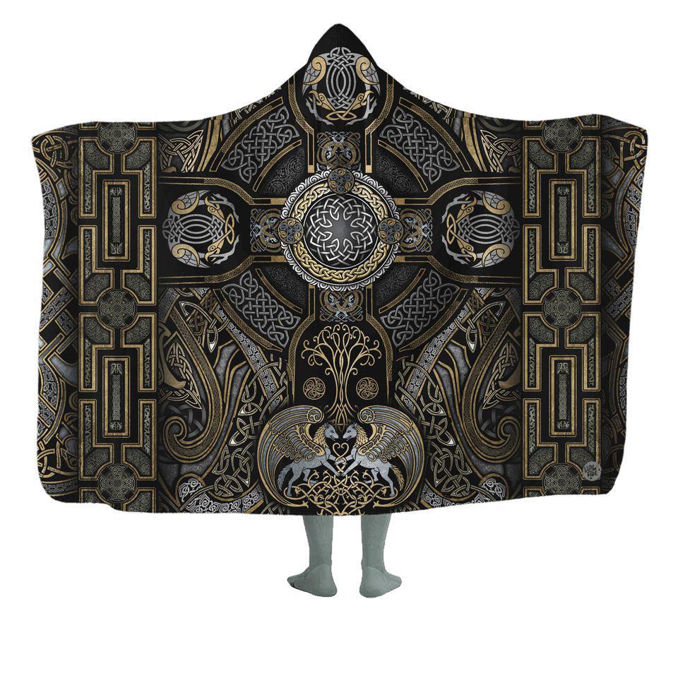 Celtic 2025 hooded blanket