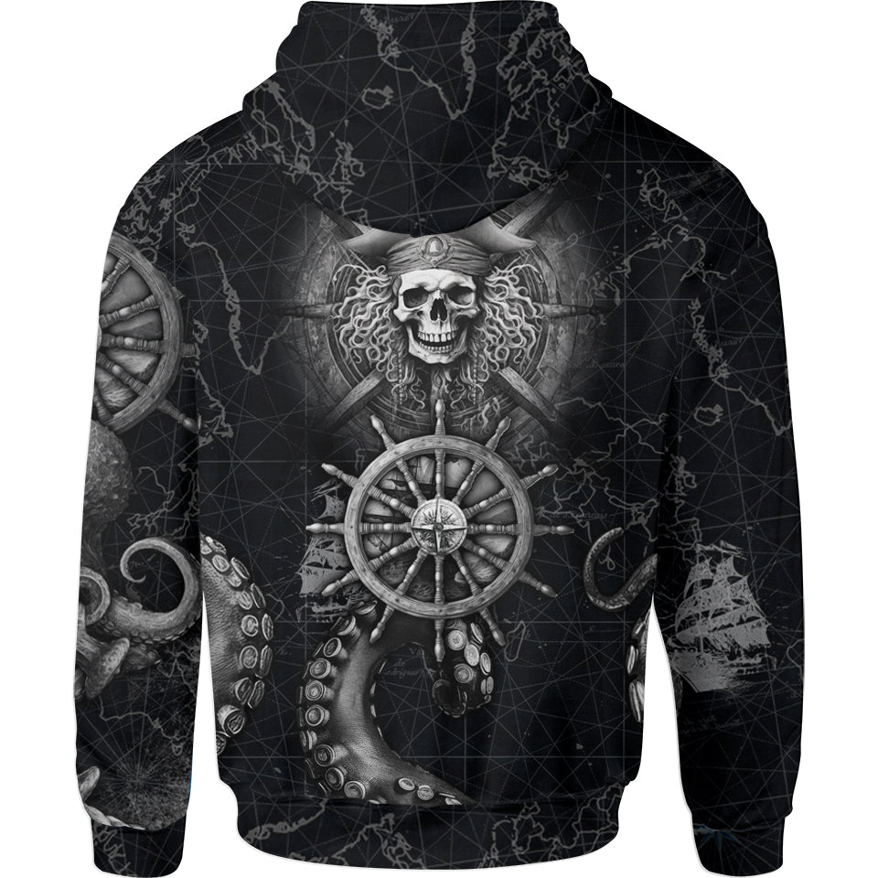 Hoodie Black Beard Pullover Hoodie