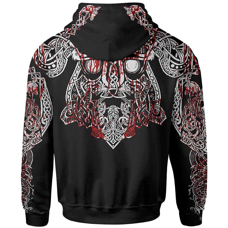 Hoodie Ragnarök Bloody Pullover Hoodie-Limited