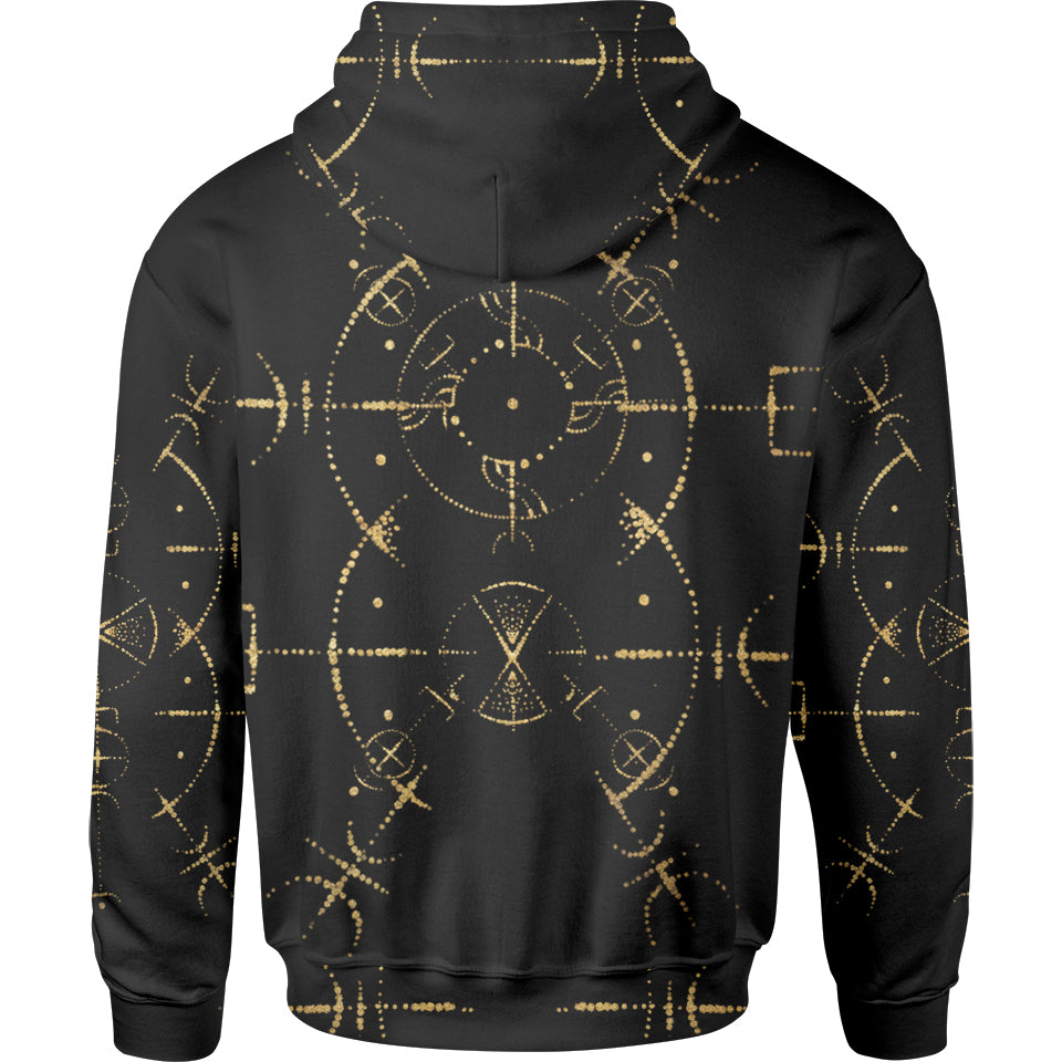 Hoodie Runes of Thor Pullover Hoodie