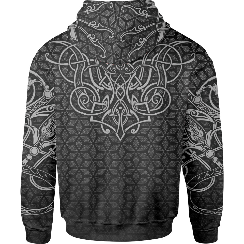 Hoodie World Serpent Pullover Hoodie