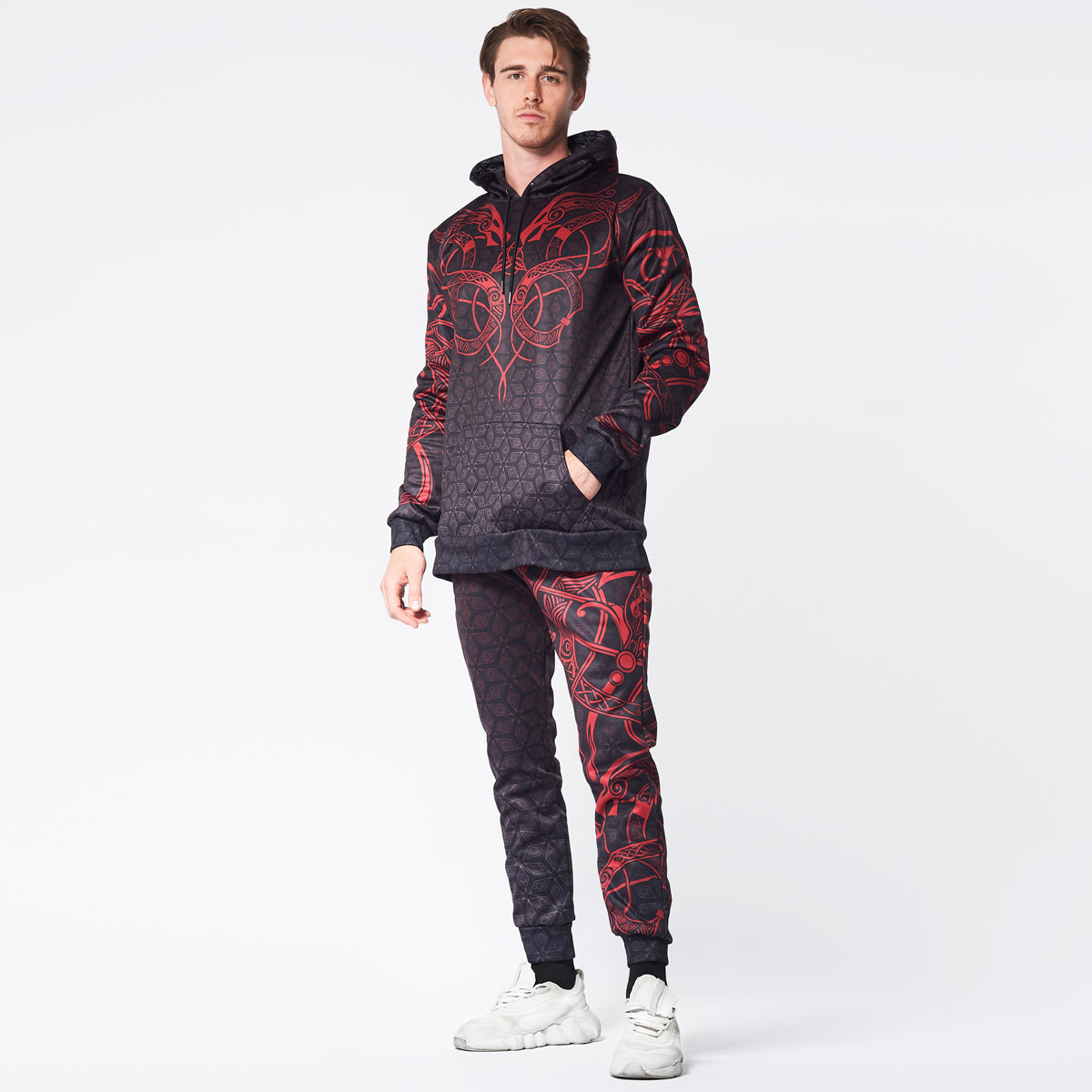 Hoodie World Serpent Pullover Hoodie - Limited