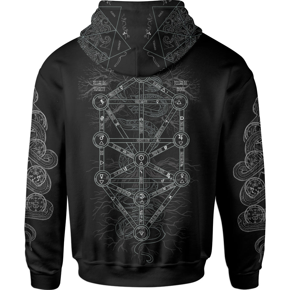 Hoodie World Tree Pullover Hoodie