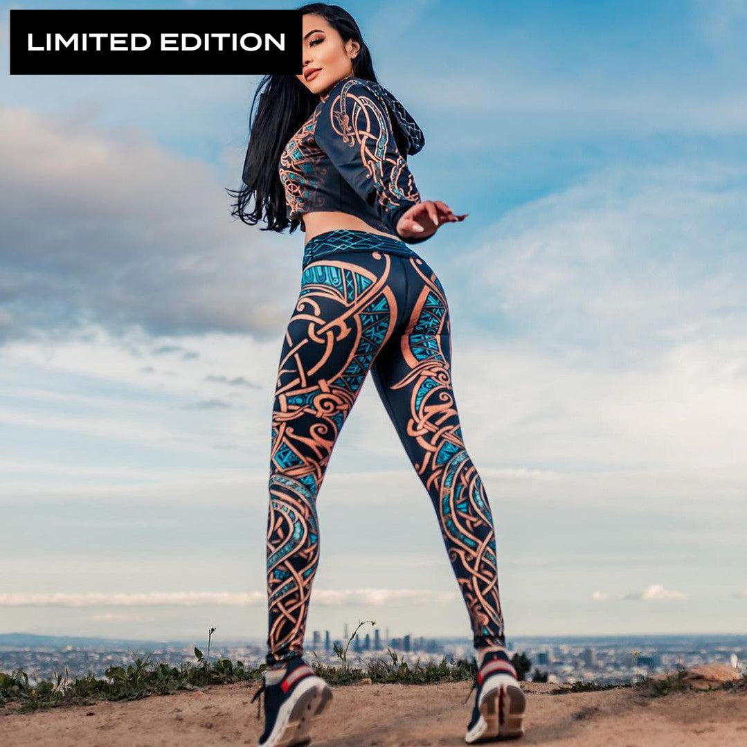 Ultra Low Rise Blue Leggings Leggings for Women Cotton Super Low Rise Yoga  Workout Fitness Full Length Made in USA -  Singapore