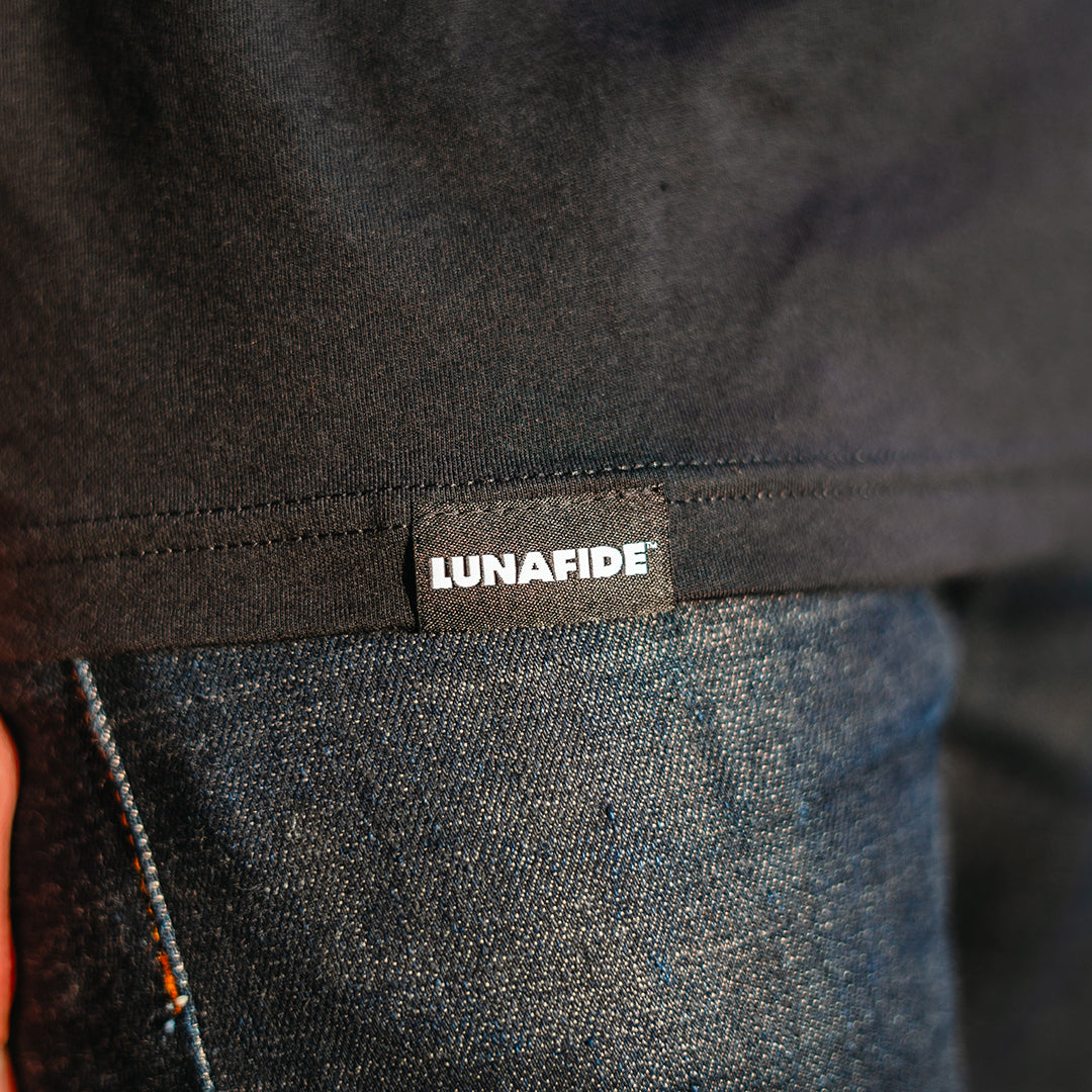 Lunafide Solids - Black Shirt