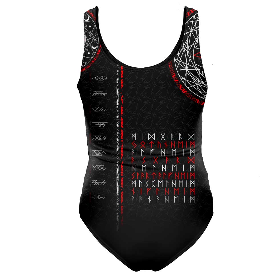 One-Piece Swimsuit Nine Worlds Swimsuit