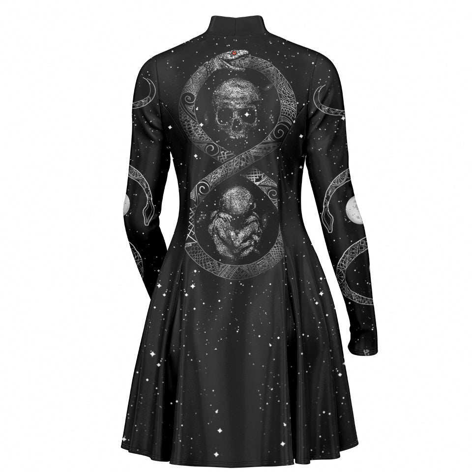 Ouroboros Skater Dress