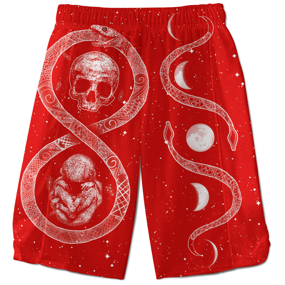 Ouroboros Shorts - Red Edition