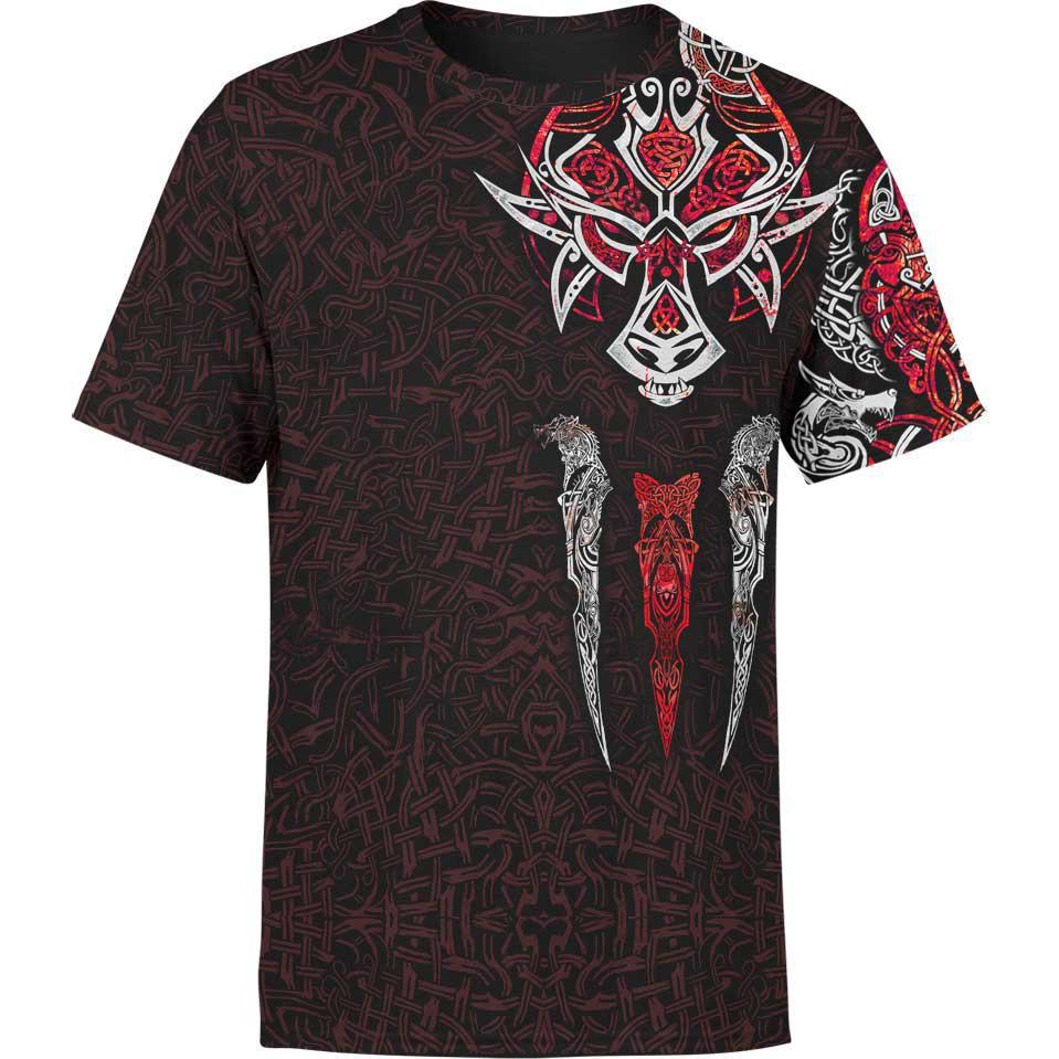 Fenrir Shirt - Crimson Edition – Lunafide