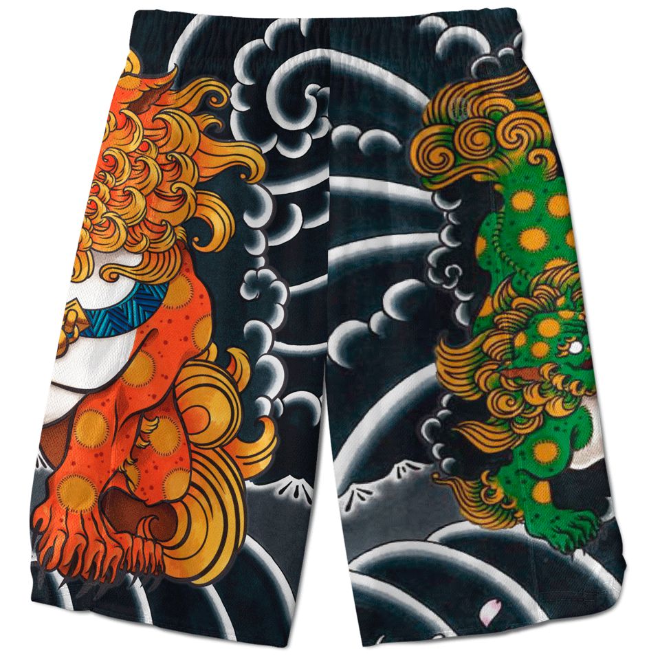 Shorts Fu Dog Shorts