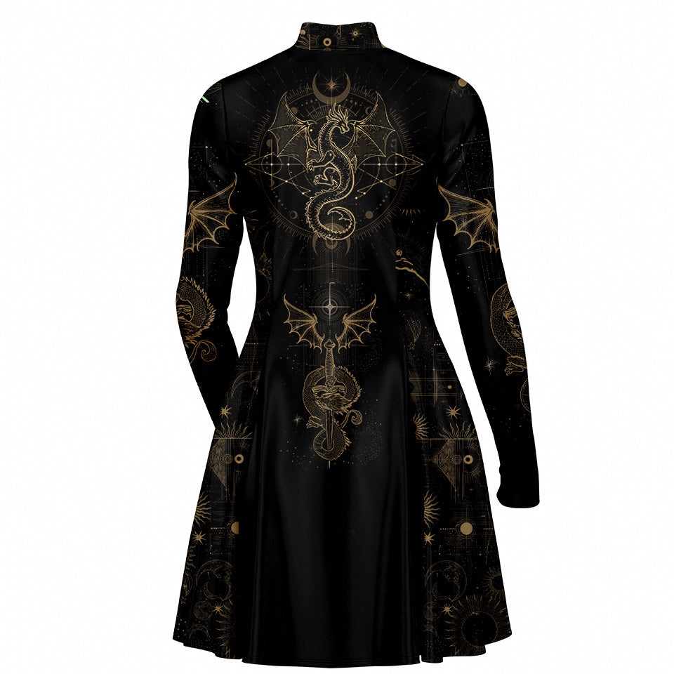 Skater Dress Dragon Luna Skater Dress