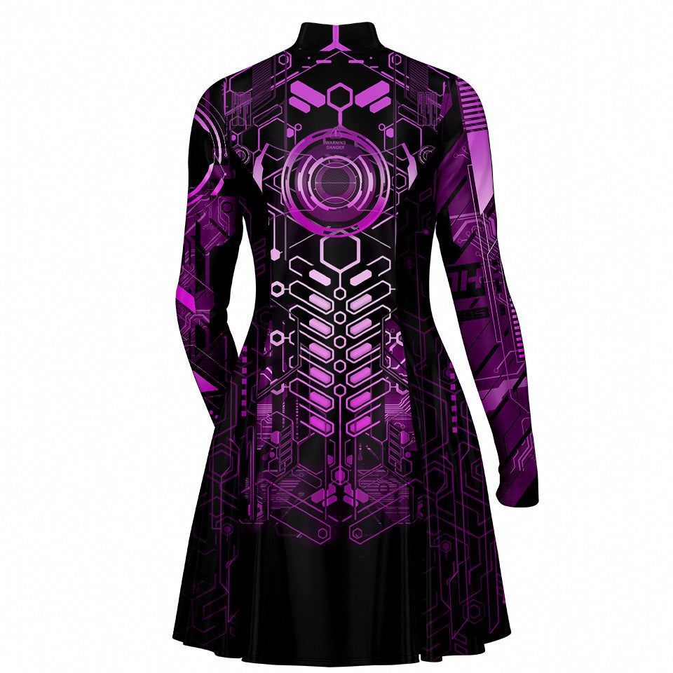 Skater Dress Protocol Zero Skater Dress - Ghostlink Edition