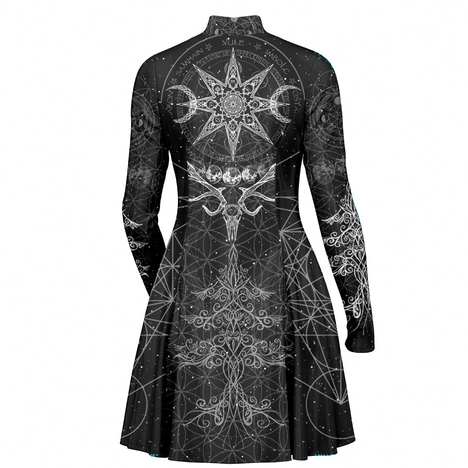 Skater Dress Yule Skater Dress - Ghost Edition