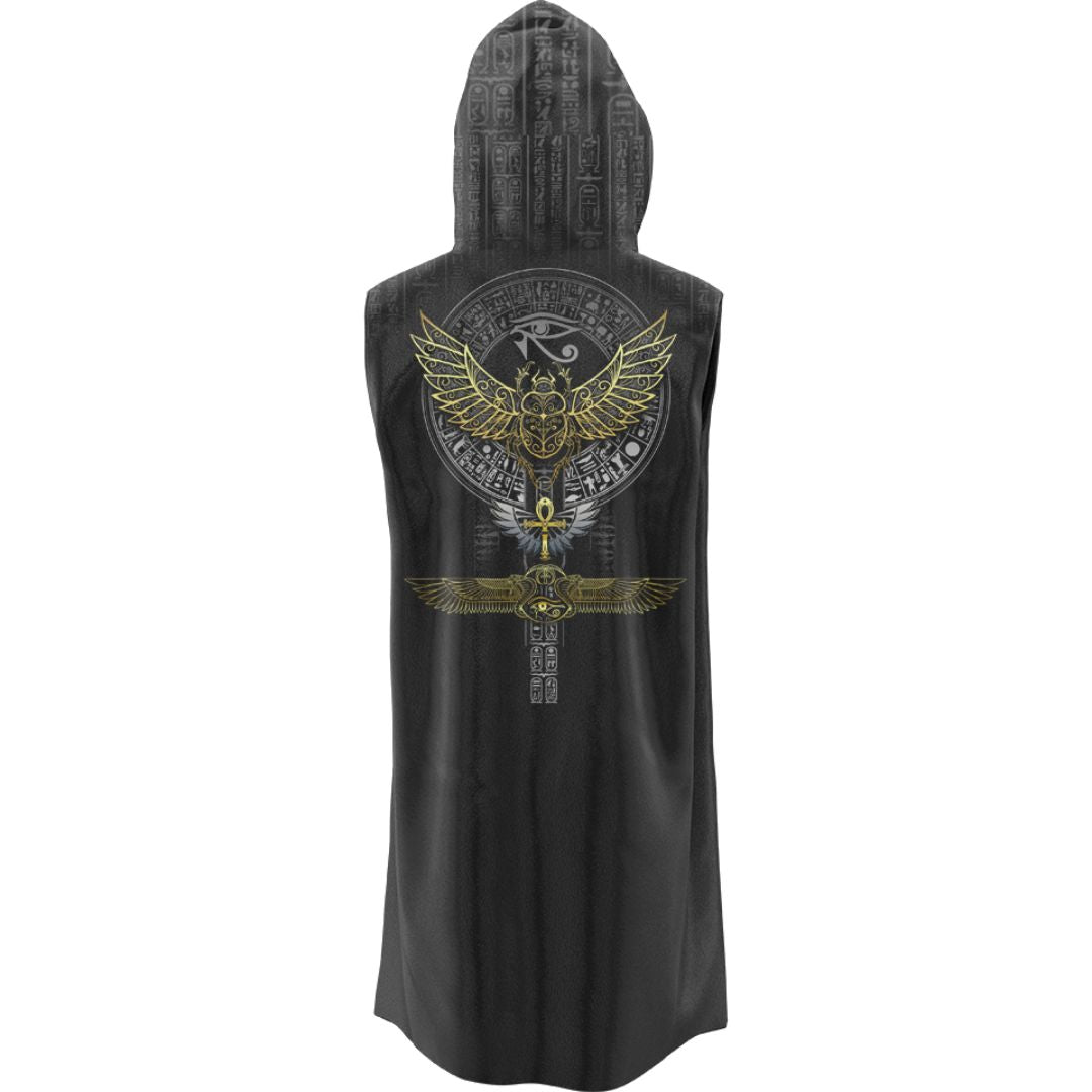Sleeveless Ultra Cloak Egyptian Scarab Sleeveless Ultra Cloak