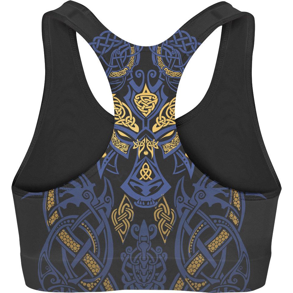 Sports Crop Fenrir's Wrath Sports Crop - Blue Edition